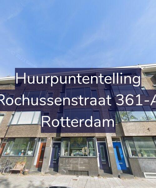 Foto gevel Huurpuntentelling voor Rochussenstraat 361-A, Rotterdam