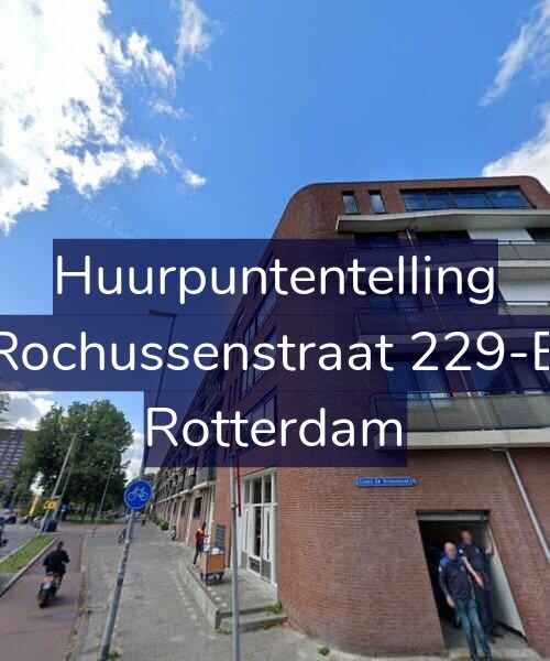 Foto gevel Huurpuntentelling voor Rochussenstraat 229-B, Rotterdam