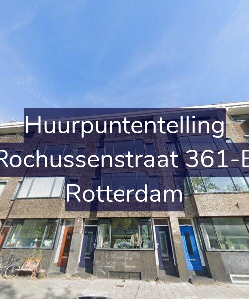 Foto gevel Huurpuntentelling voor Rochussenstraat 361-B, Rotterdam
