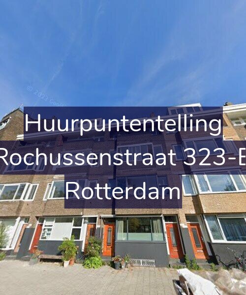Foto gevel Huurpuntentelling voor Rochussenstraat 323-B, Rotterdam