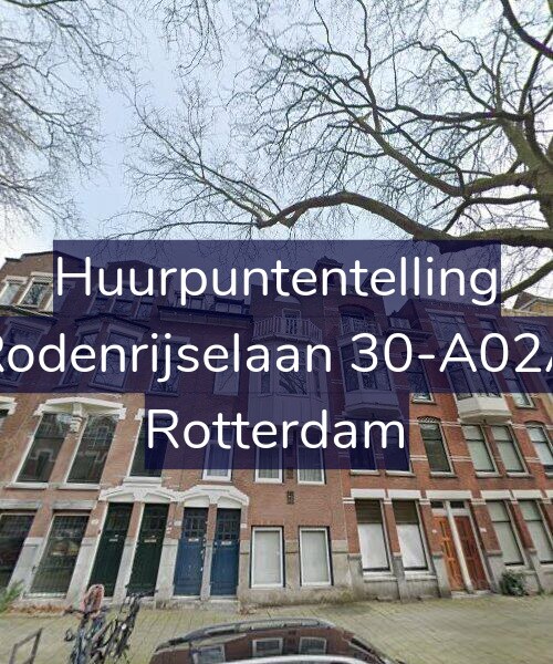 Foto gevel Huurpuntentelling voor Rodenrijselaan 30-A02A, Rotterdam