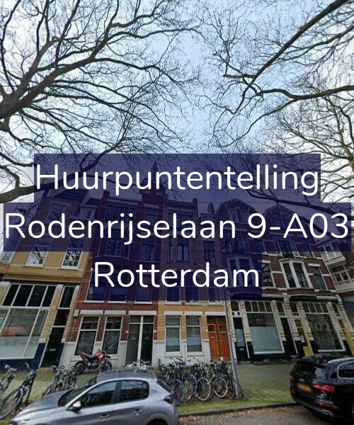 Foto gevel Huurpuntentelling voor Rodenrijselaan 9-A03, Rotterdam