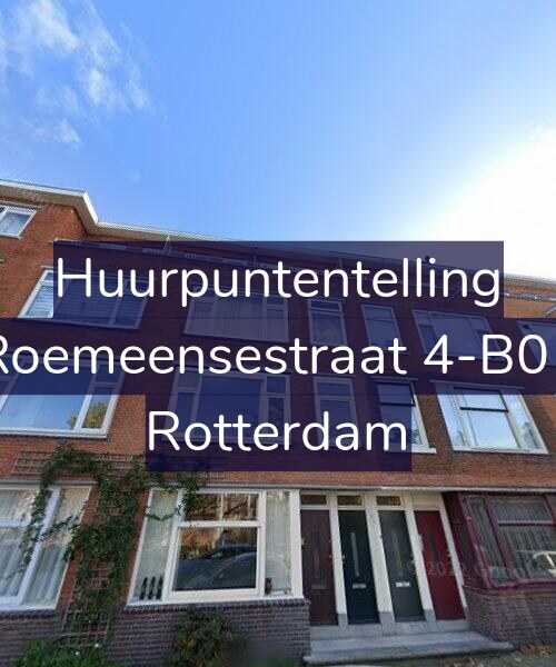 Foto gevel Huurpuntentelling voor Roemeensestraat 4-B01, Rotterdam