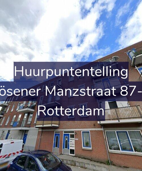 Foto gevel Huurpuntentelling voor Rösener Manzstraat 87-A, Rotterdam