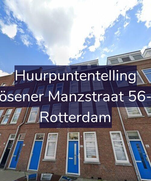 Foto gevel Huurpuntentelling voor Rösener Manzstraat 56-B, Rotterdam