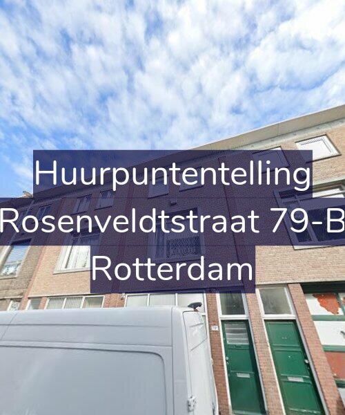 Foto gevel Huurpuntentelling voor Rosenveldtstraat 79-B, Rotterdam