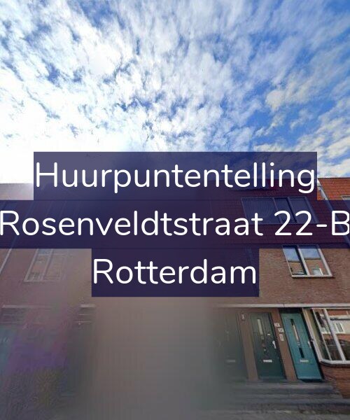 Foto gevel Huurpuntentelling voor Rosenveldtstraat 22-B, Rotterdam