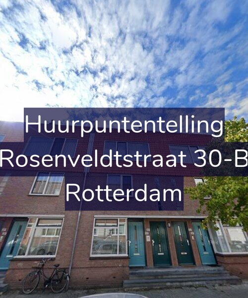 Foto gevel Huurpuntentelling voor Rosenveldtstraat 30-B, Rotterdam