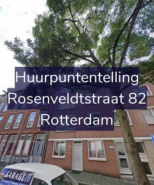 Foto gevel Huurpuntentelling voor Rosenveldtstraat 82, Rotterdam