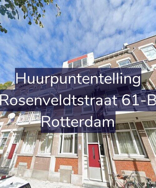 Foto gevel Huurpuntentelling voor Rosenveldtstraat 61-B, Rotterdam