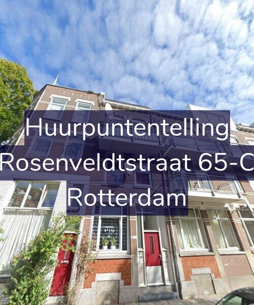 Foto gevel Huurpuntentelling voor Rosenveldtstraat 65-C, Rotterdam