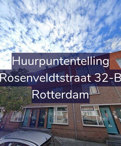 Foto gevel Huurpuntentelling voor Rosenveldtstraat 32-B, Rotterdam