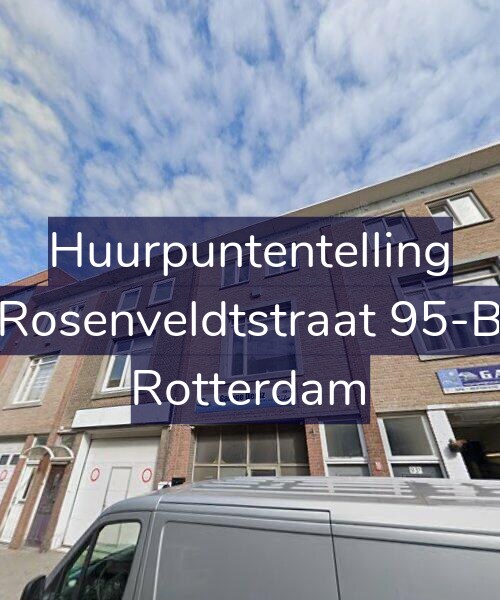 Foto gevel Huurpuntentelling voor Rosenveldtstraat 95-B, Rotterdam