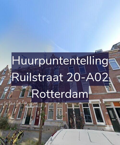 Foto gevel Huurpuntentelling voor Ruilstraat 20-A02, Rotterdam
