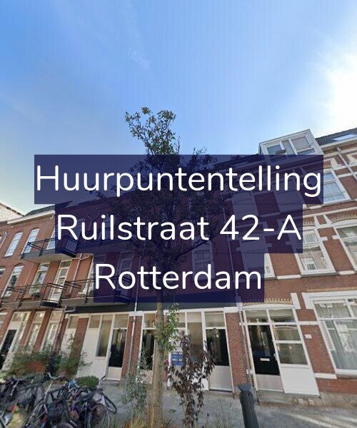 Foto gevel Huurpuntentelling voor Ruilstraat 42-A, Rotterdam