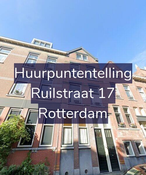 Foto gevel Huurpuntentelling voor Ruilstraat 17, Rotterdam