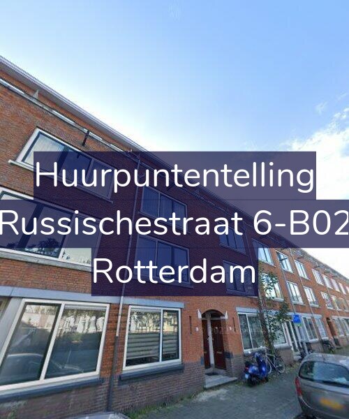Foto gevel Huurpuntentelling voor Russischestraat 6-B02, Rotterdam