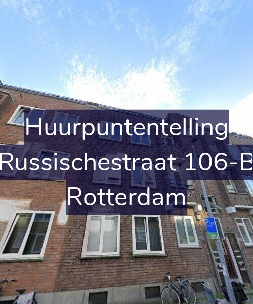 Foto gevel Huurpuntentelling voor Russischestraat 106-B, Rotterdam