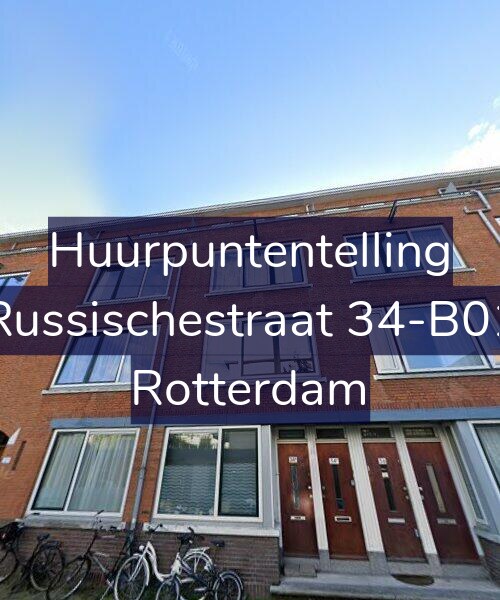 Foto gevel Huurpuntentelling voor Russischestraat 34-B01, Rotterdam