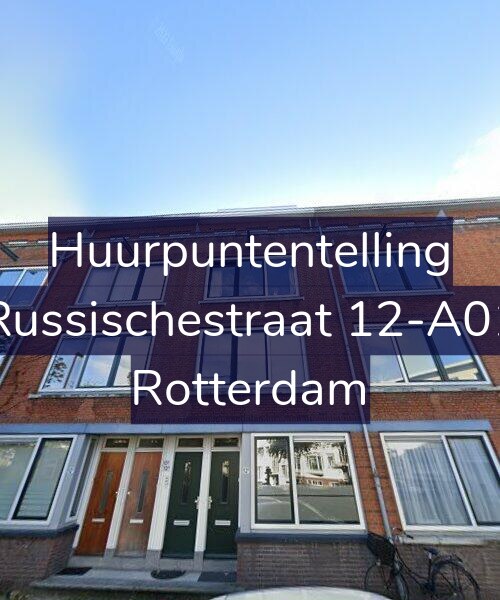 Foto gevel Huurpuntentelling voor Russischestraat 12-A01, Rotterdam