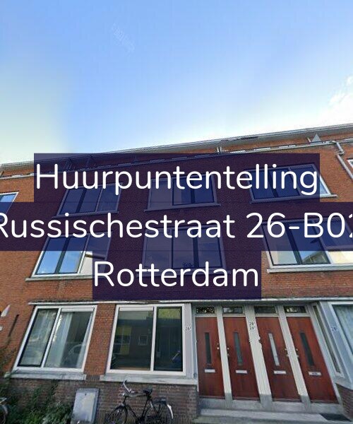 Foto gevel Huurpuntentelling voor Russischestraat 26-B02, Rotterdam