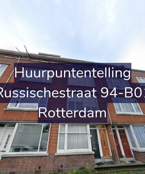 Foto gevel Huurpuntentelling voor Russischestraat 94-B01, Rotterdam