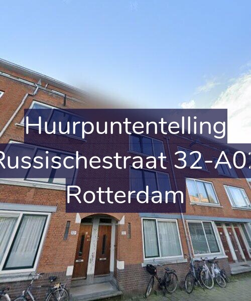 Foto gevel Huurpuntentelling voor Russischestraat 32-A02, Rotterdam