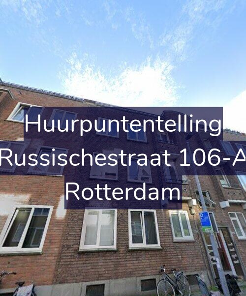 Foto gevel Huurpuntentelling voor Russischestraat 106-A, Rotterdam