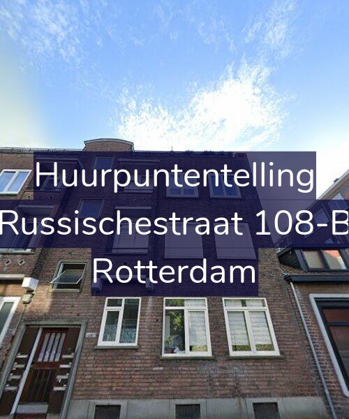 Foto gevel Huurpuntentelling voor Russischestraat 108-B, Rotterdam