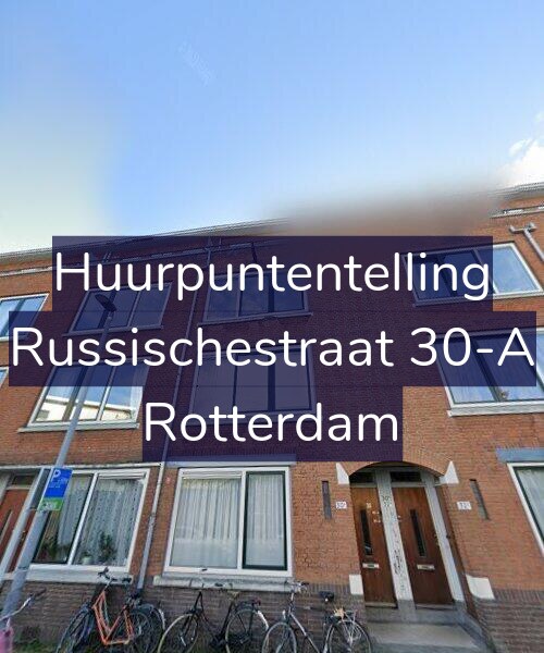 Foto gevel Huurpuntentelling voor Russischestraat 30-A, Rotterdam