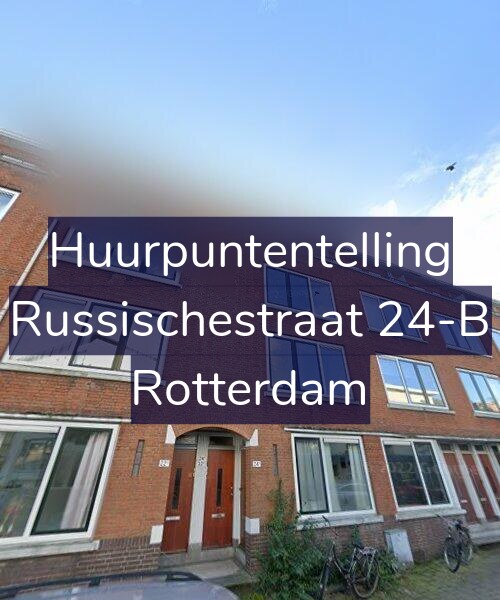 Foto gevel Huurpuntentelling voor Russischestraat 24-B, Rotterdam