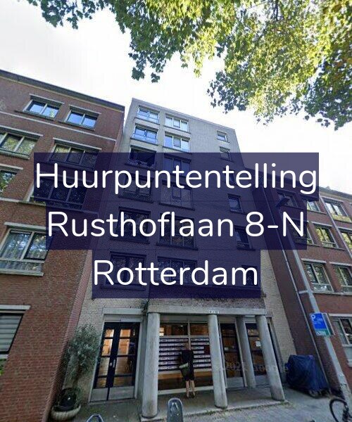 Foto gevel Huurpuntentelling voor Rusthoflaan 8-N, Rotterdam