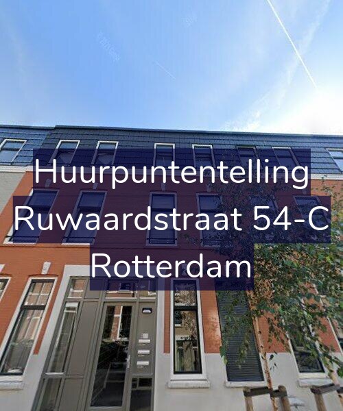 Foto gevel Huurpuntentelling voor Ruwaardstraat 54-C, Rotterdam