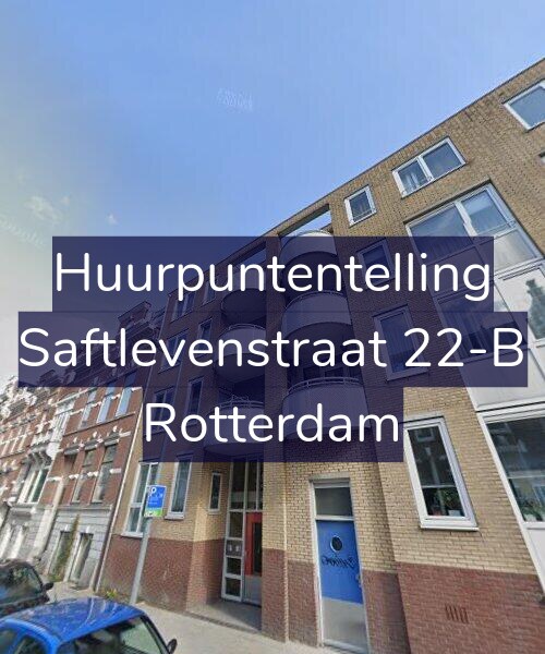 Foto gevel Huurpuntentelling voor Saftlevenstraat 22-B, Rotterdam
