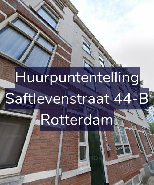 Foto gevel Huurpuntentelling voor Saftlevenstraat 44-B, Rotterdam