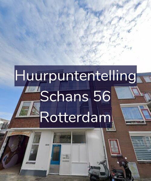 Foto gevel Huurpuntentelling voor Schans 56, Rotterdam