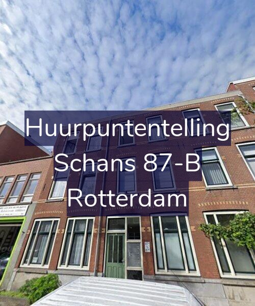 Foto gevel Huurpuntentelling voor Schans 87-B, Rotterdam