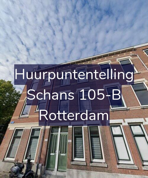 Foto gevel Huurpuntentelling voor Schans 105-B, Rotterdam