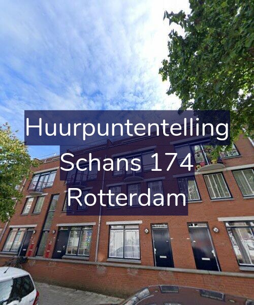 Foto gevel Huurpuntentelling voor Schans 174, Rotterdam