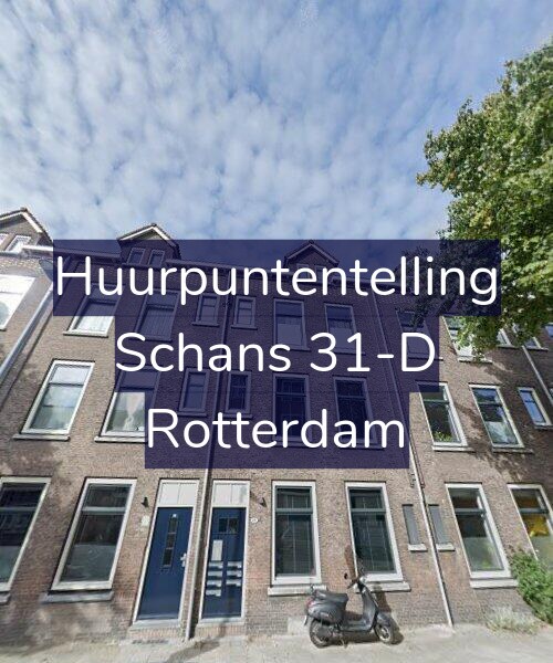 Foto gevel Huurpuntentelling voor Schans 31-D, Rotterdam