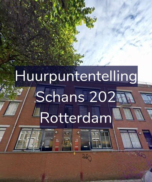 Foto gevel Huurpuntentelling voor Schans 202, Rotterdam