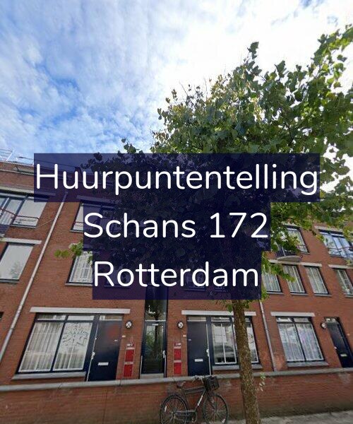Foto gevel Huurpuntentelling voor Schans 172, Rotterdam