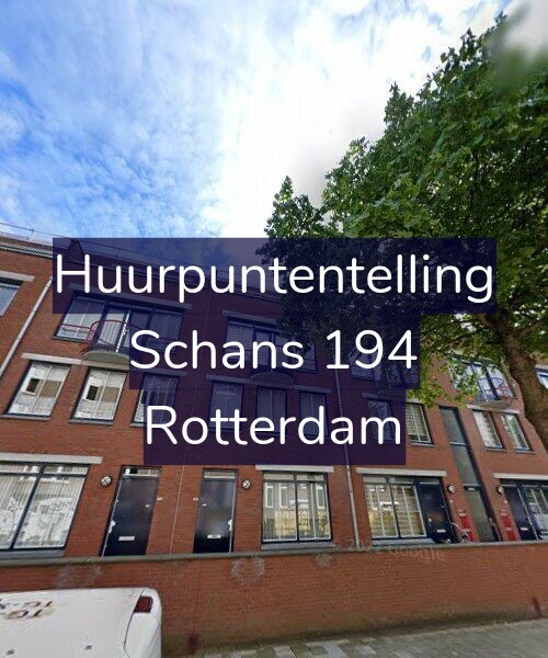 Foto gevel Huurpuntentelling voor Schans 194, Rotterdam