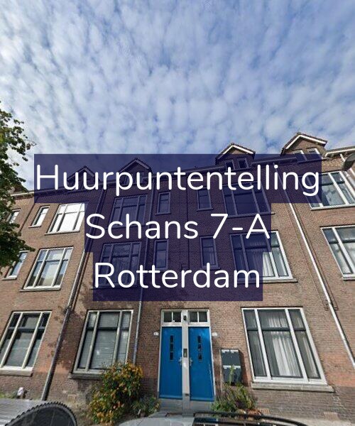 Foto gevel Huurpuntentelling voor Schans 7-A, Rotterdam