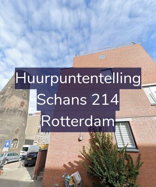 Foto gevel Huurpuntentelling voor Schans 214, Rotterdam