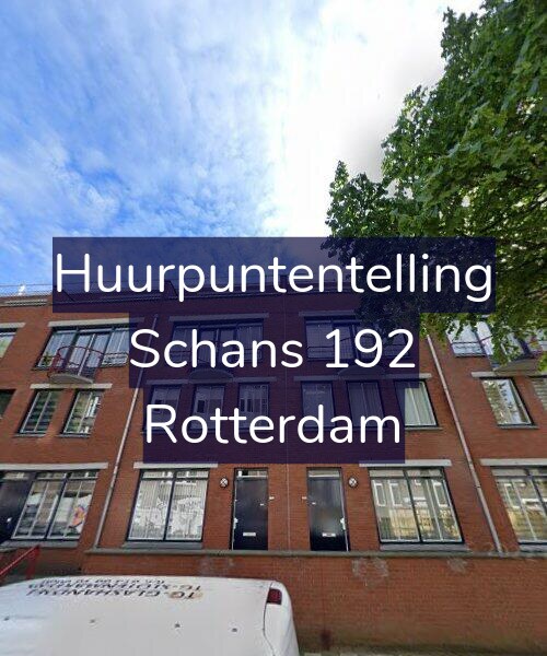 Foto gevel Huurpuntentelling voor Schans 192, Rotterdam