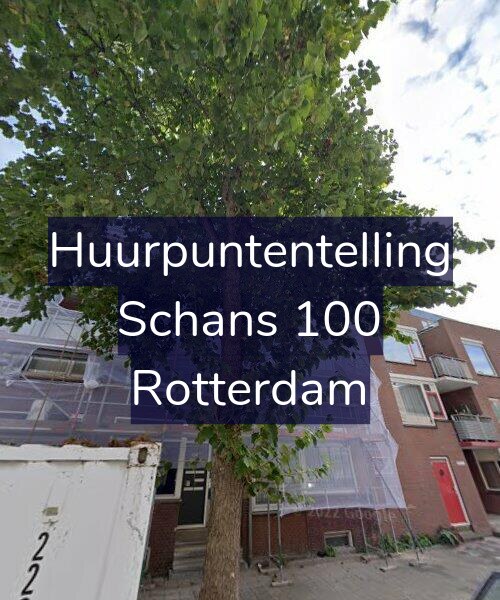 Foto gevel Huurpuntentelling voor Schans 100, Rotterdam