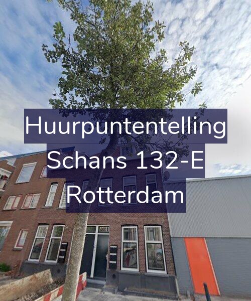Foto gevel Huurpuntentelling voor Schans 132-E, Rotterdam