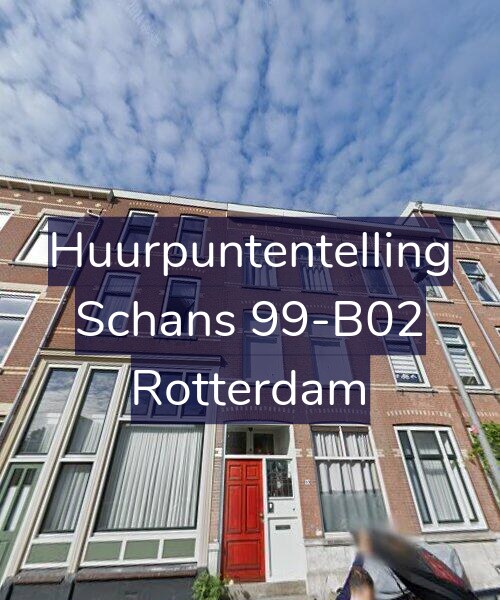 Foto gevel Huurpuntentelling voor Schans 99-B02, Rotterdam