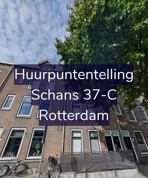 Foto gevel Huurpuntentelling voor Schans 37-C, Rotterdam